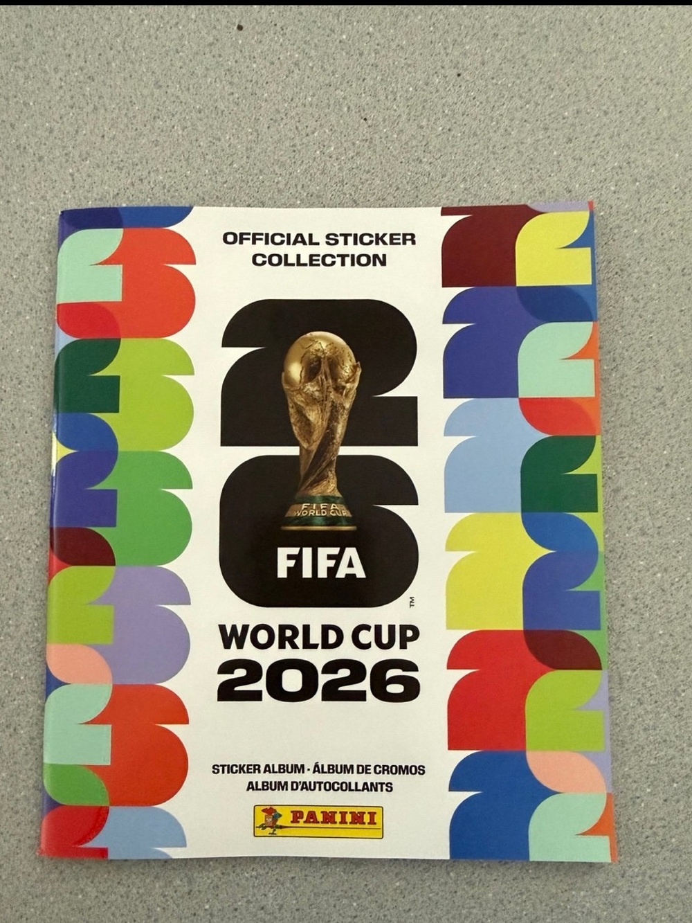 Official World Cup Sticker Collection book